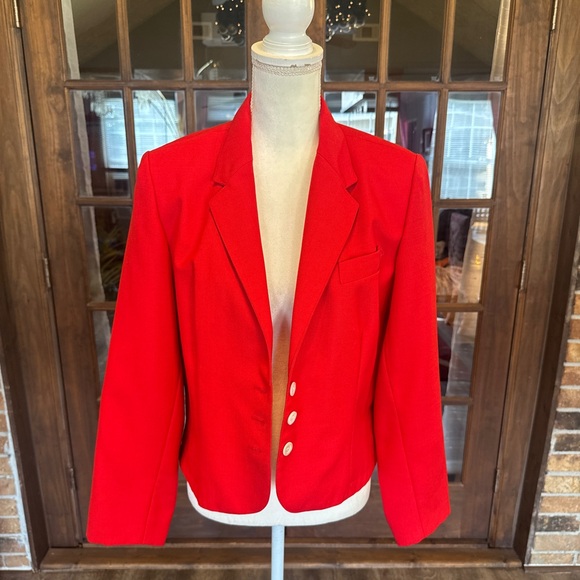 Jim Heilman Vintage Wool Blend Short Jacket 16 - Picture 2 of 9